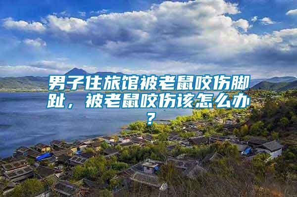 男子住旅館被老鼠咬傷腳趾,被老鼠咬傷該怎么辦?