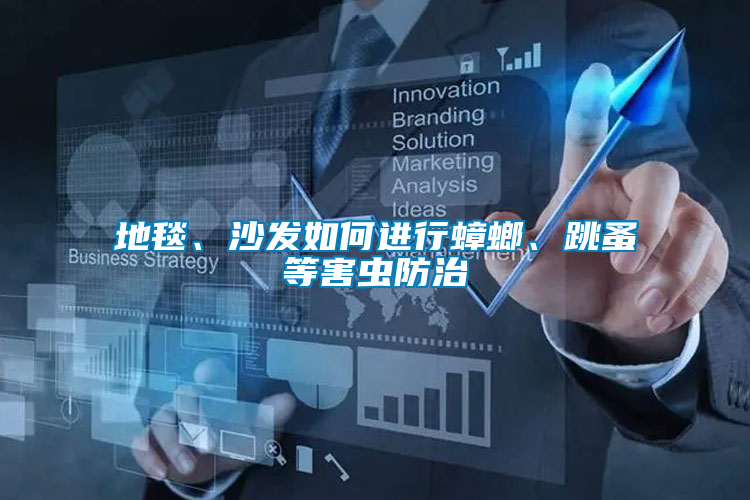 地毯、沙發如何進行蟑螂、跳蚤等害蟲防治
